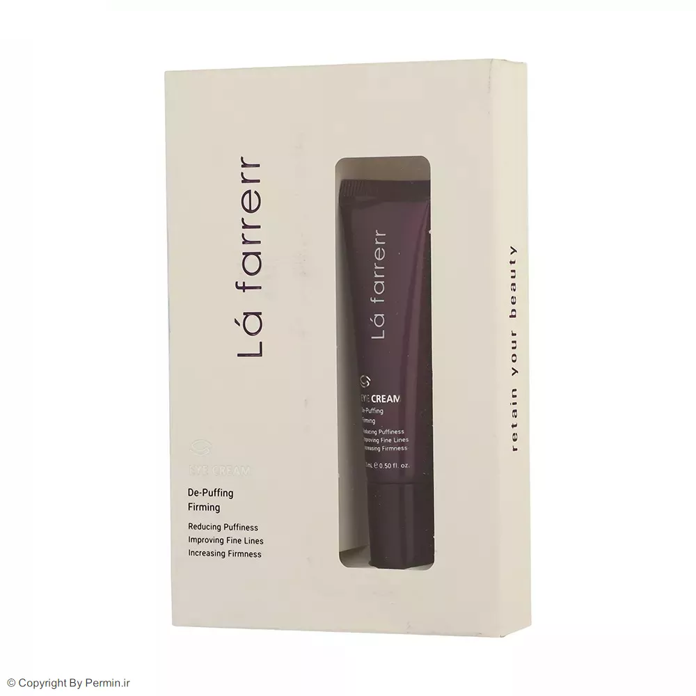 کرم دور چشم لافارر ضد پف و چین و چروک حجم 15 میلی لیتر