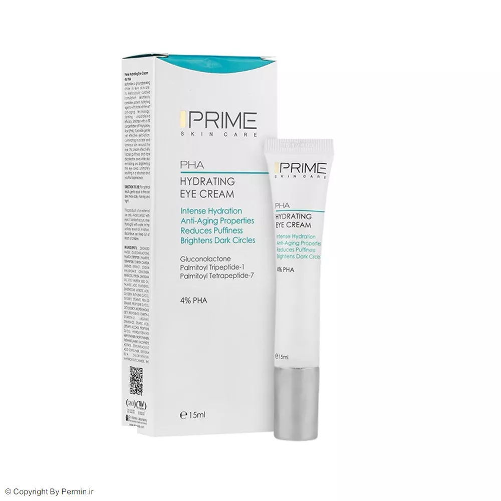 کرم آبرسان دور چشم پرایم دارای 4% PHA حجم 15 میلی لیتر