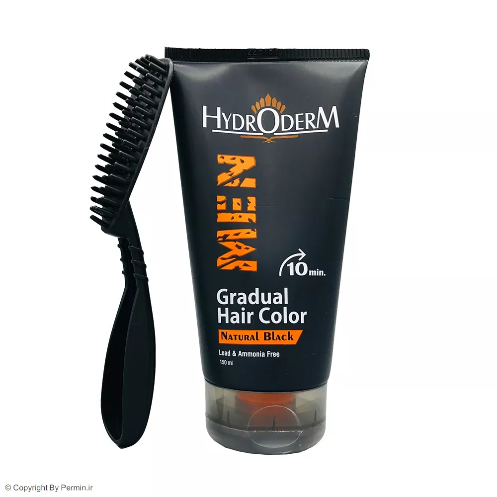 کرم رنگ مو تدریجی هیدرودرم مدل Gradual حجم 150 میلی لیتر