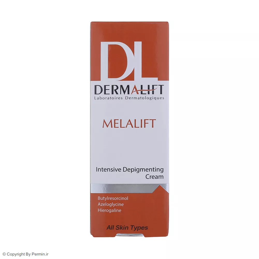 کرم روشن کننده صورت درمالیفت مدل Melalift حجم 40 میلی لیتر