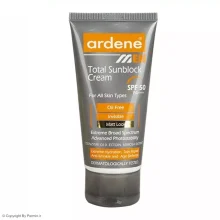 کرم ضد آفتاب آقایان آردن SPF50 مدل Oil Free حجم 50 میلی لیتر