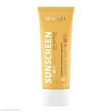 کرم ضد آفتاب بی رنگ سی گل SPF100 مناسب انواع پوست‌ حجم 50 میلی‌لیتر