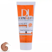 کرم ضد آفتاب رنگی درمالیفت Sunlift SPF50 شماره 3 مناسب پوست‌ چرب حجم 40 میلی‌لیتر ‌