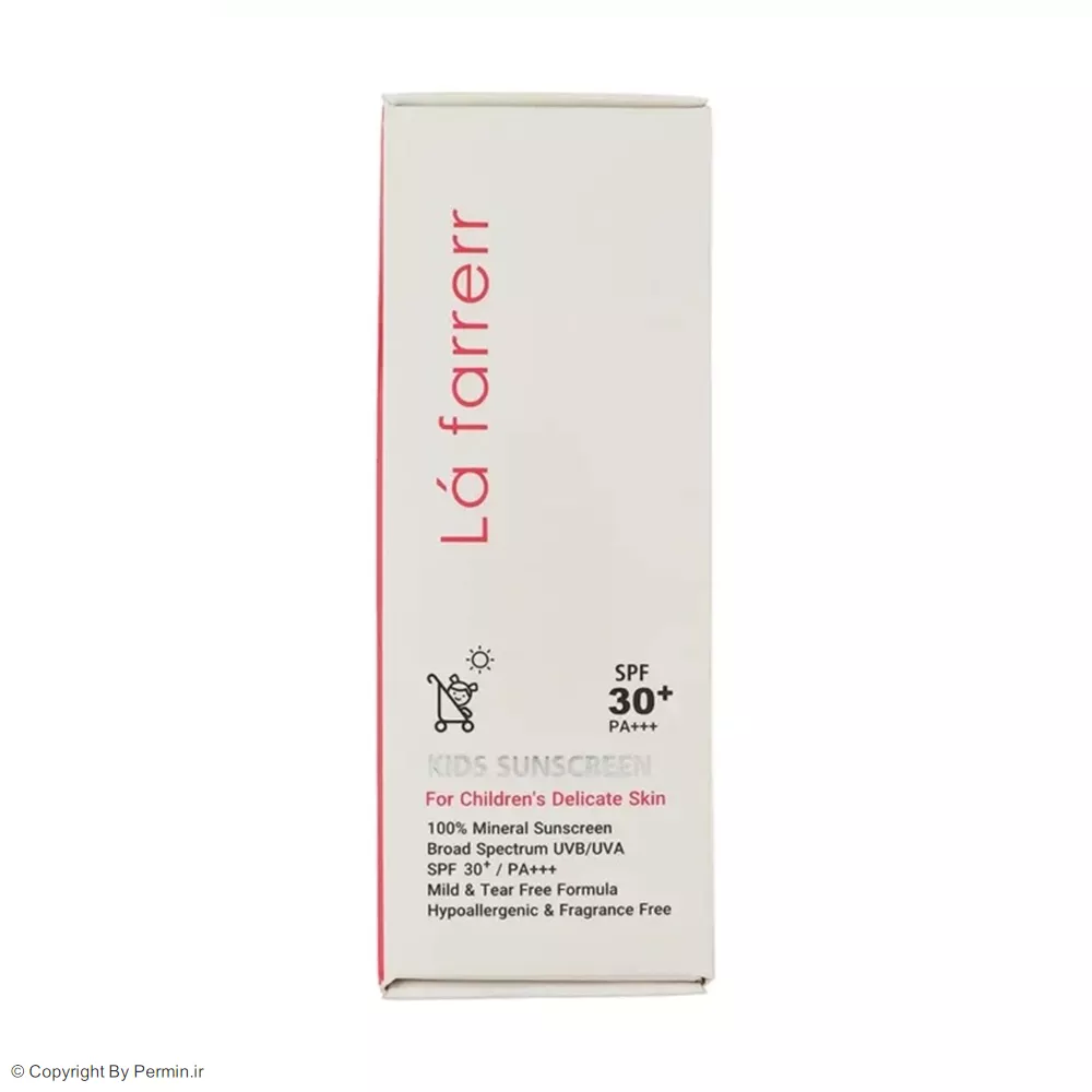 کرم ضد آفتاب کودک لافارر SPF30 پسرانه حجم 40 میلی‌لیتر