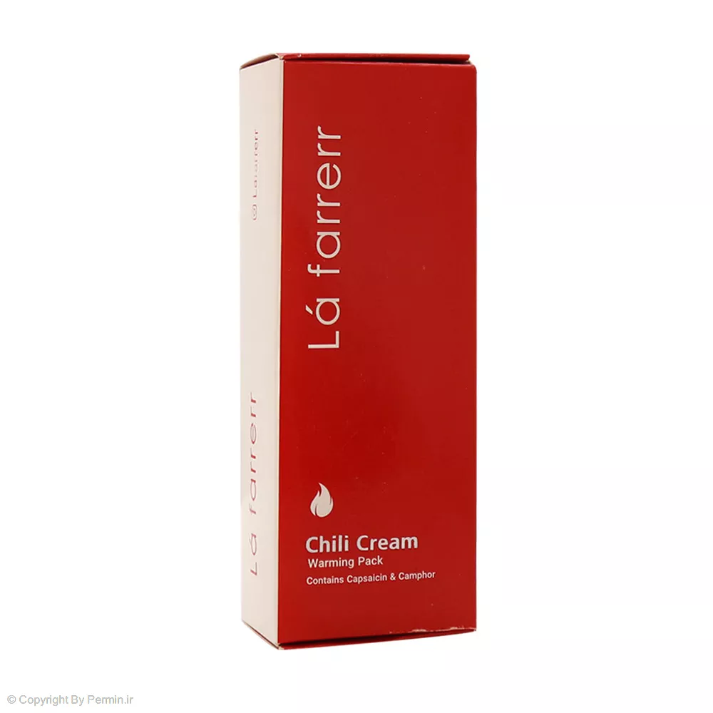 کرم گرم کننده و تسکین دهنده درد چیلی لافارر حجم 60 میلی لیتر
