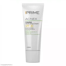 کرم مرطوب کننده بی‌رنگ پرایم SPF 30 حجم 50 میلی لیتر
