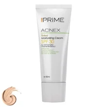 کرم مرطوب‌ کننده رنگی پرایم مدل SPF30 مناسب پوست چرب حجم 50 میلی‌لیتر