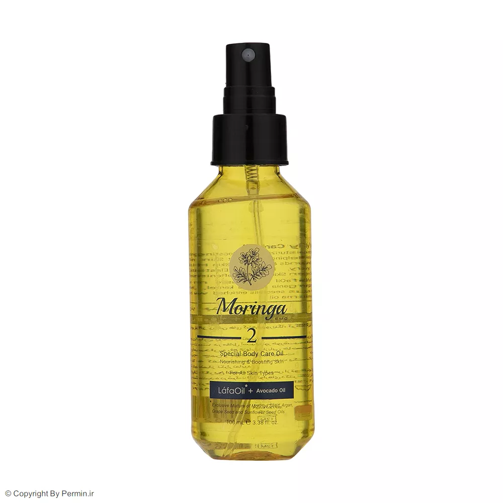 روغن مراقبت از مو مورینگا اِمو شماره 2 حجم 100 میلی لیتر
