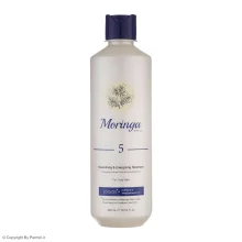 شامپو تقویت کننده مورینگا امو شماره 5 مناسب موهای فر و مجعد حجم 400 میلی‌لیتر