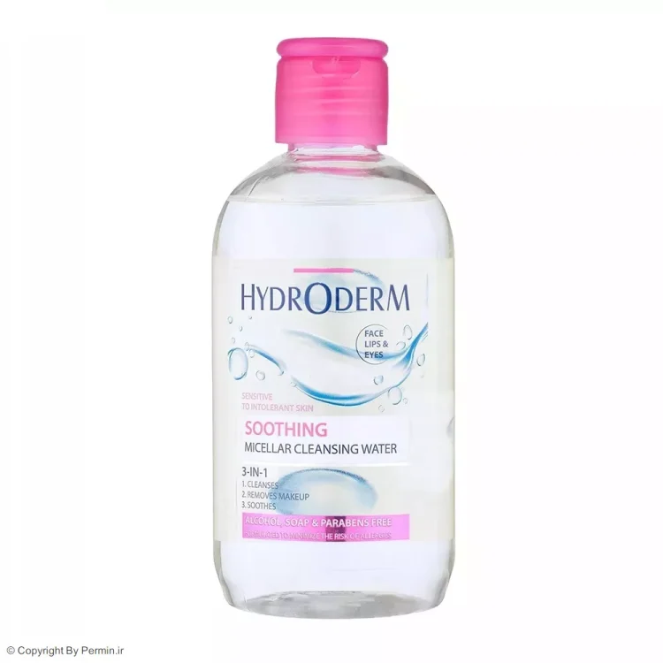 میسلار واتر هیدرودرم مدل soothing مناسب پوست حساس حجم 250 میلی لیتر