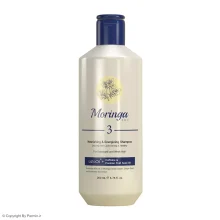 شامپو مغذی و انرژی‌بخش مورینگا امو مدل 3 مناسب موهای آسیب دیده حجم 200 میلی‌لیتر