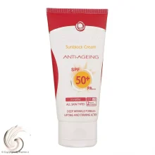 کرم ضد آفتاب و ضد چروک سان‌سیف حجم 50 میلی‌لیتر