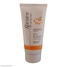کرم ضدآفتاب بی‌رنگ راکوتن SPF50 مناسب پوست چرب حجم 50 میلی‌لیتر