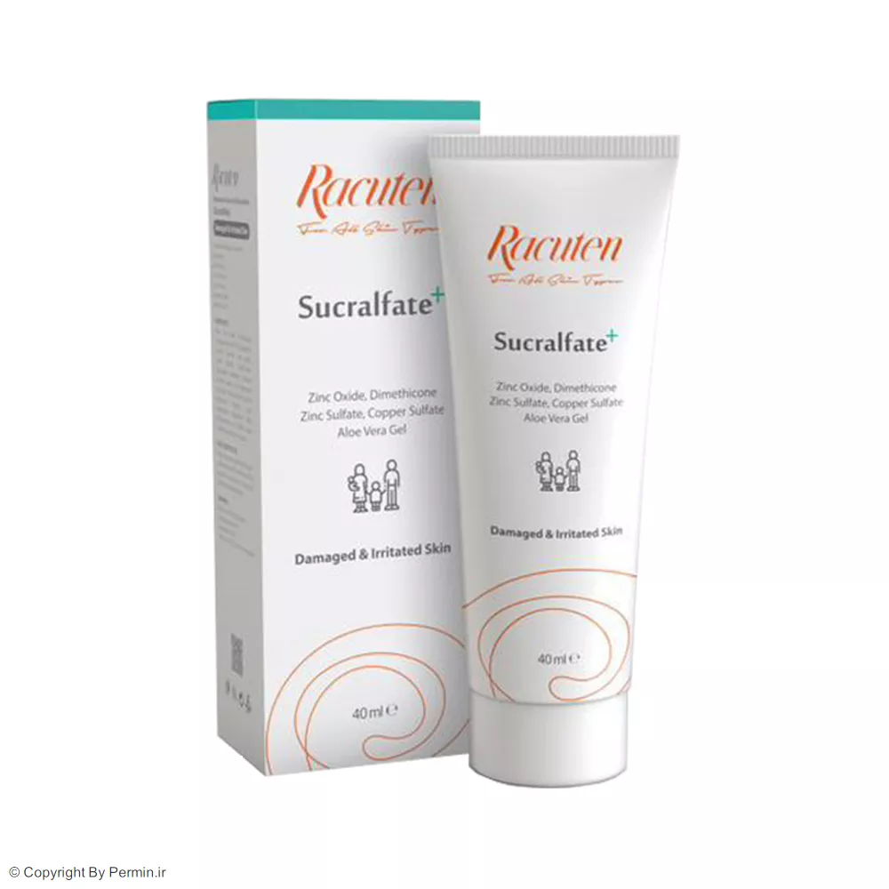 کرم ترمیم کننده راکوتن مدل +Sucralfate حجم 40 میلی لیتر