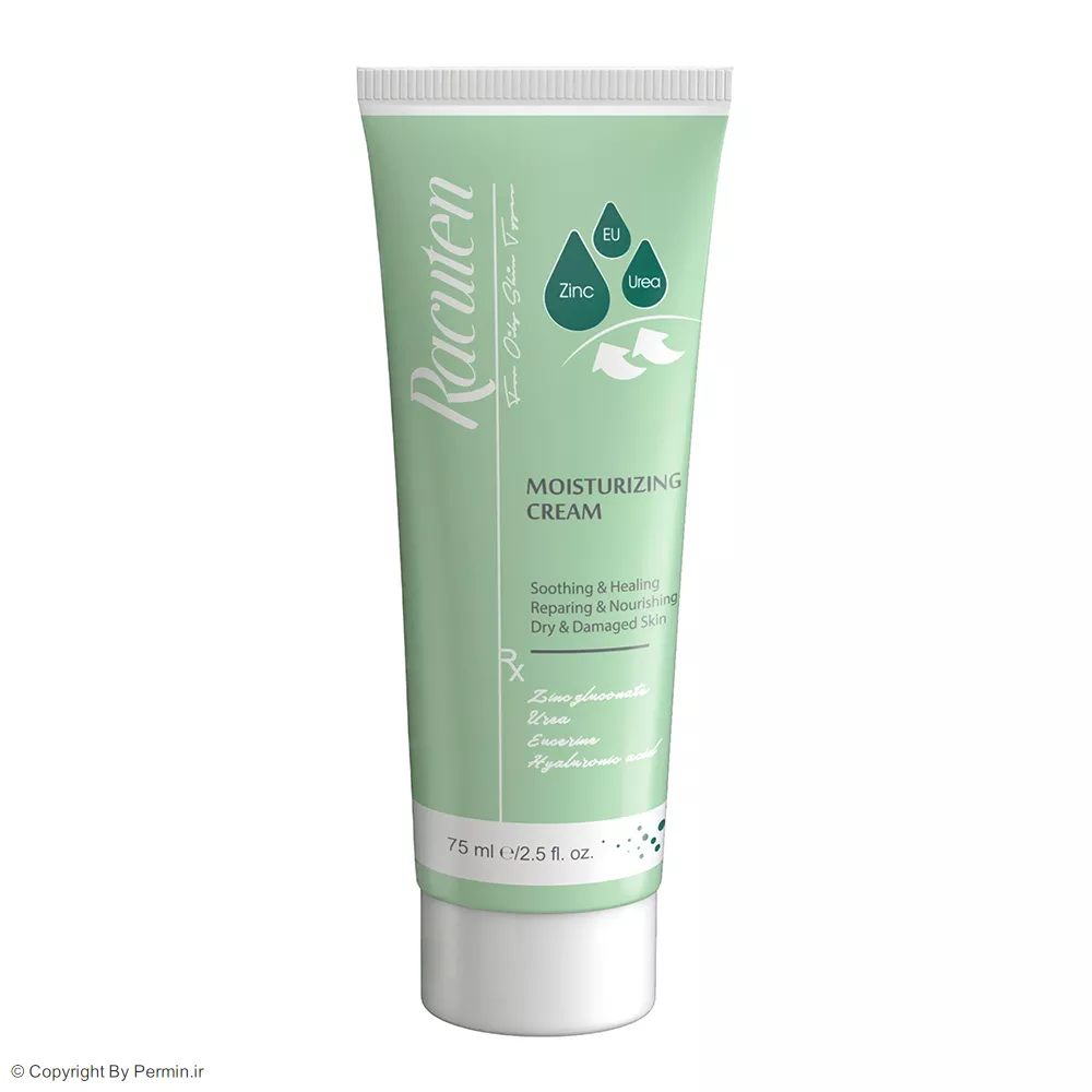 کرم مرطوب‌ کننده راکوتن مناسب پوست خشک حجم 75 میلی‌لیتر