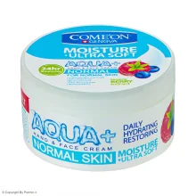 کرم مرطوب‌کننده کامان مناسب پوست معمولی حجم 250 میلی‌لیتر