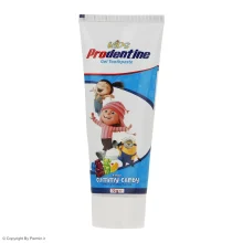 خمیر دندان ژله‌ای کودک پرودنتین طعم پاستیل طرح Despicable Me وزن 70 گرم