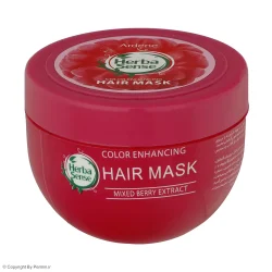 ماسک مو آردن هرباسنس مناسب موهای رنگ و دکلره شده حجم 250 میلی لیتر