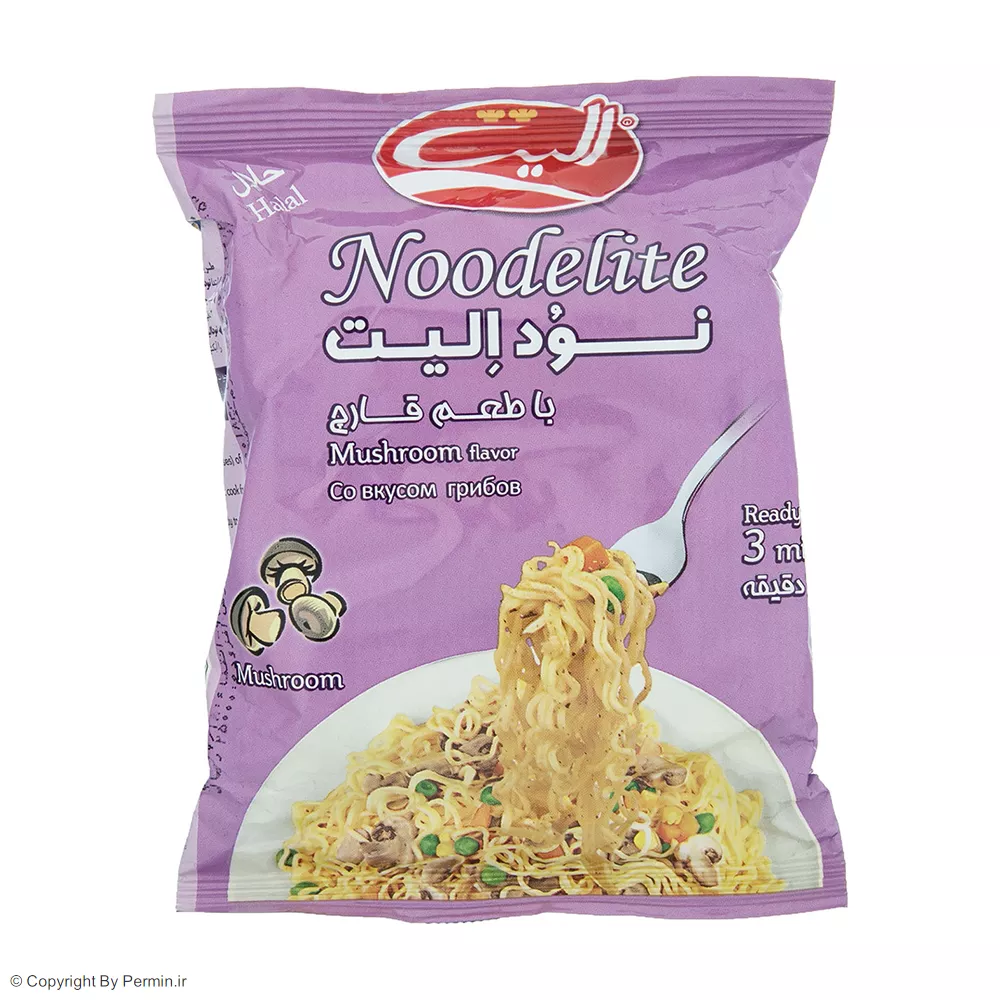 نودل با طعم قارچ الیت - 75 گرم
