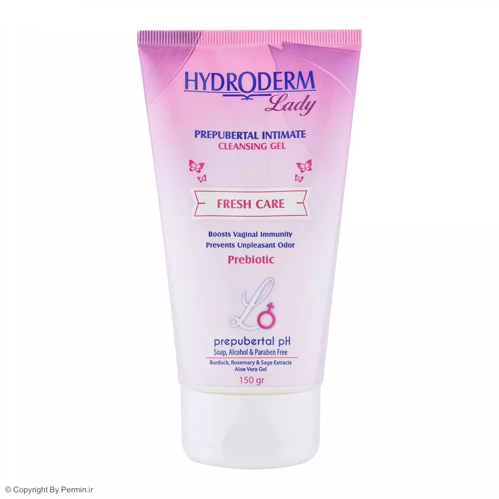 ژل بهداشتی دوشیزگان هیدرودرم مدل Fresh care وزن 150 گرم 1