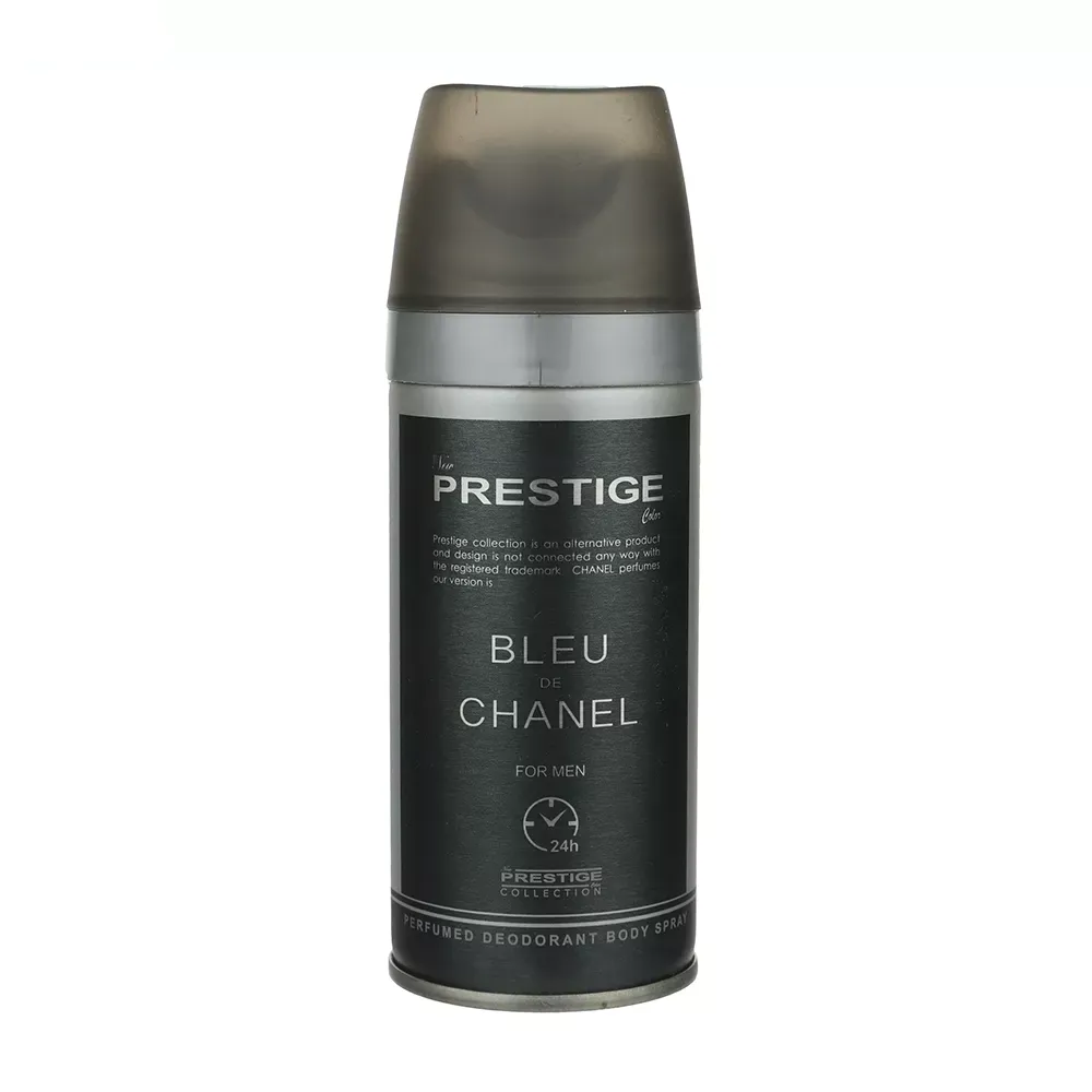 اسپری خوشبو کننده بدن مردانه پرستیژ مدل Bleu De Chanel حجم 150 میلی لیتر