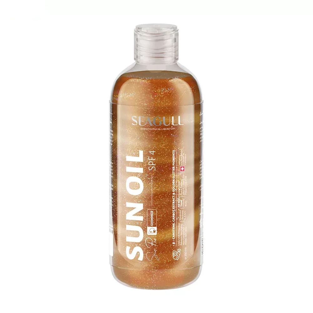 روغن آفتاب سی گل مدل Shimmer Sun Oil حجم 250 میلی لیتر