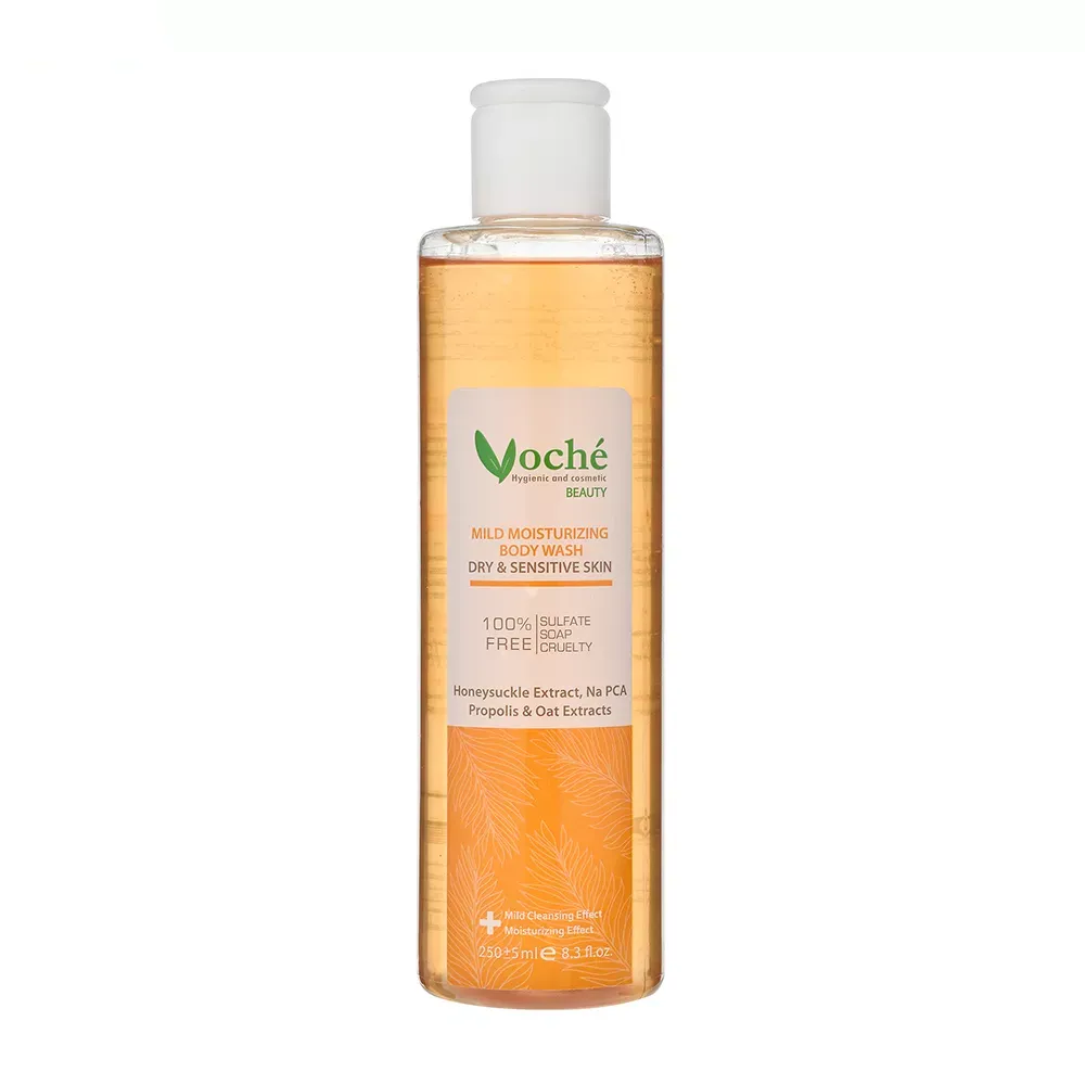 شامپو بدن وچه مدل MILD MOISTUR با رایحه ملایم مناسب برای پوست خشک و حساس حجم 250 میلی‌لیتر