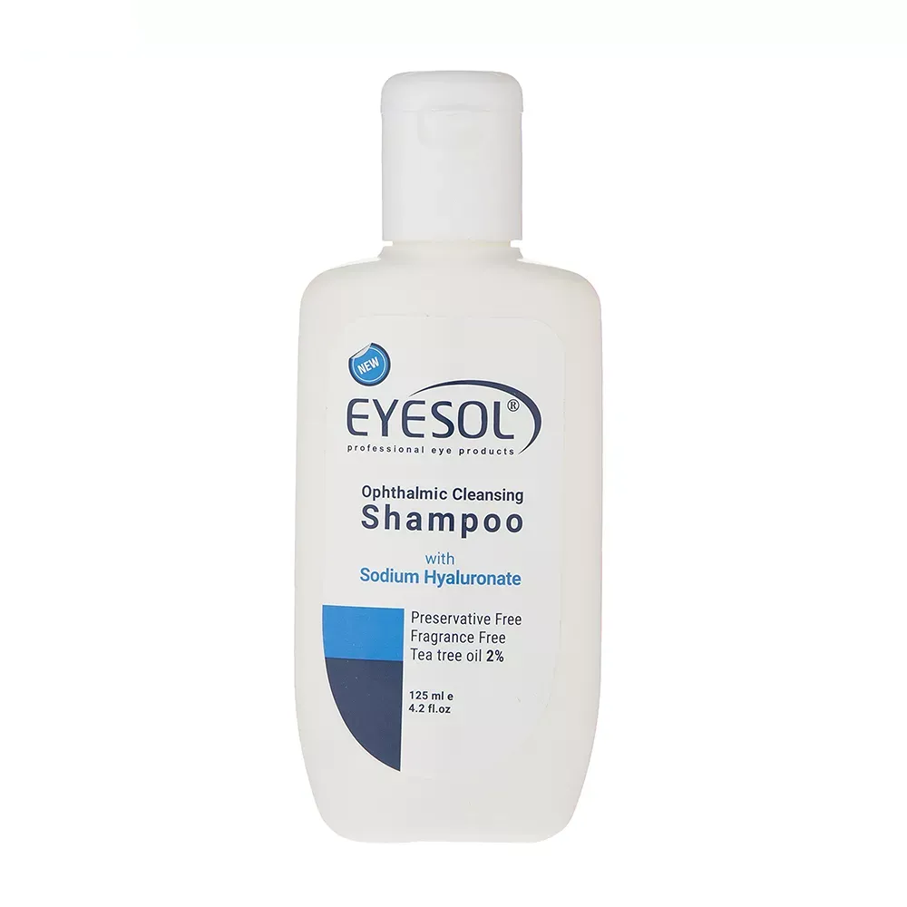 شامپو شستشوی پلک و مژه آیسول مدل Ophthalmic حجم 125 میلی‌لیتر