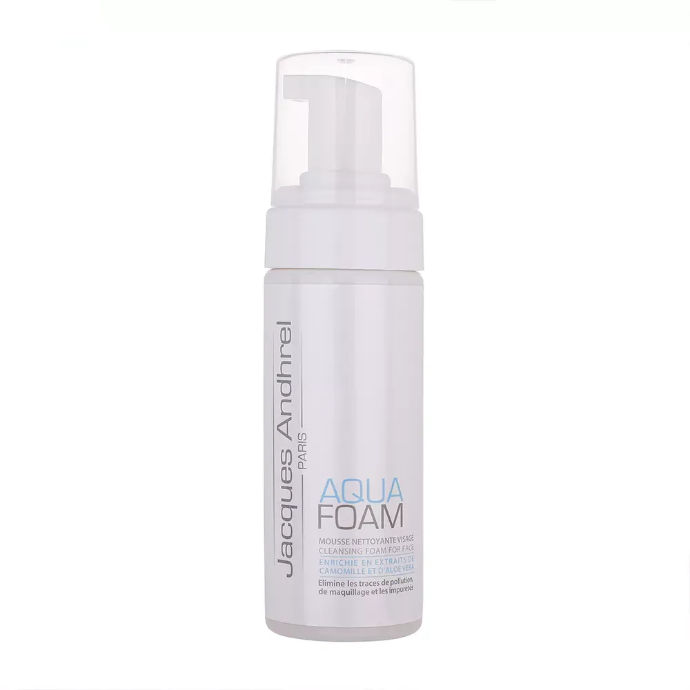 فوم شستشوی صورت ژاک آندرل پاریس مدل AQUA FOAM حجم 150 میلی لیتر