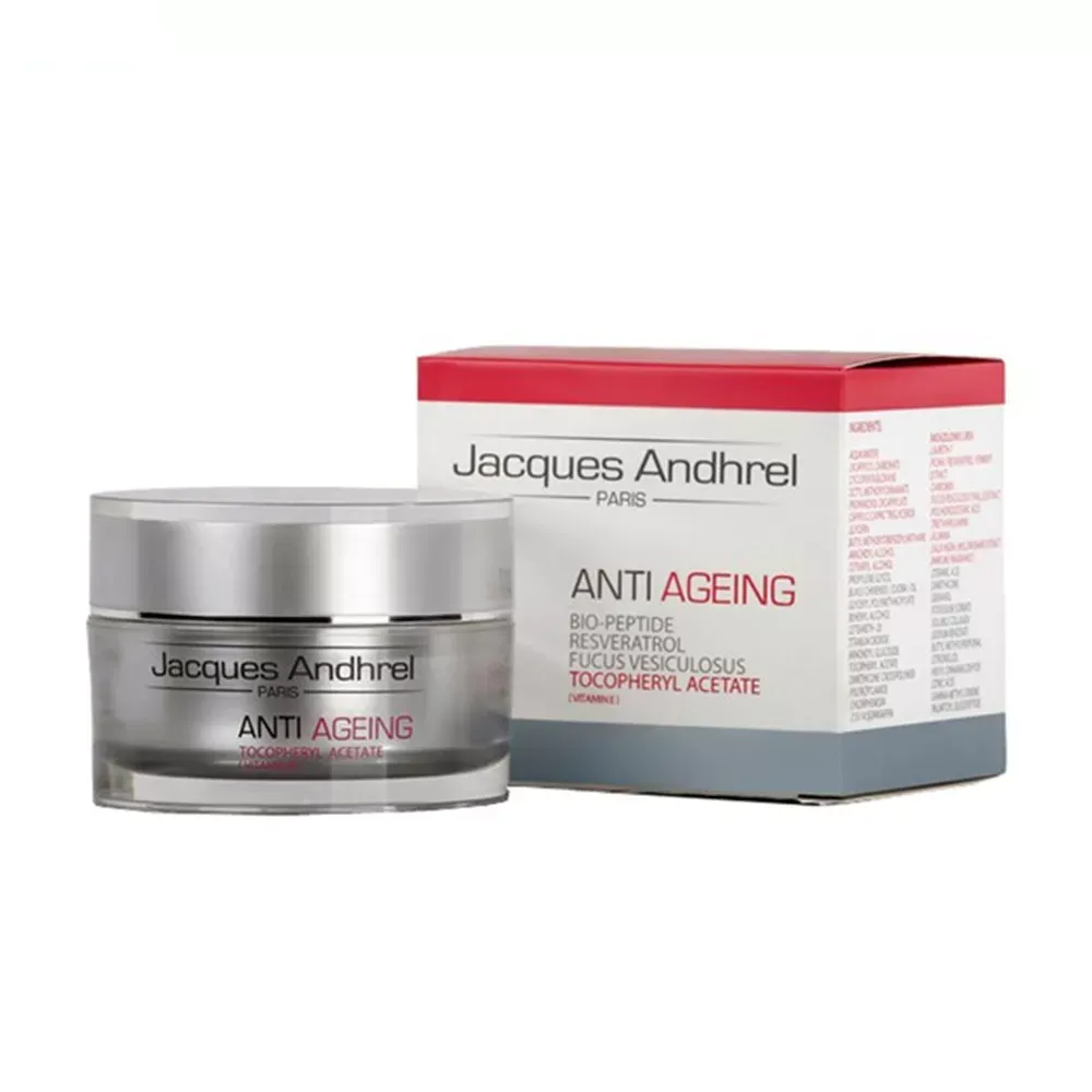 کرم ضد چروک تخصصی ژاک آندرل پاریس مدل ANTI AGEING حجم 30 میلی لیتر