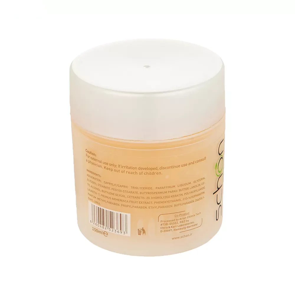 کرم مرطوب‌کننده دست و ناخن شون مدل Apricot Extract حجم 150 میلی‌لیتر