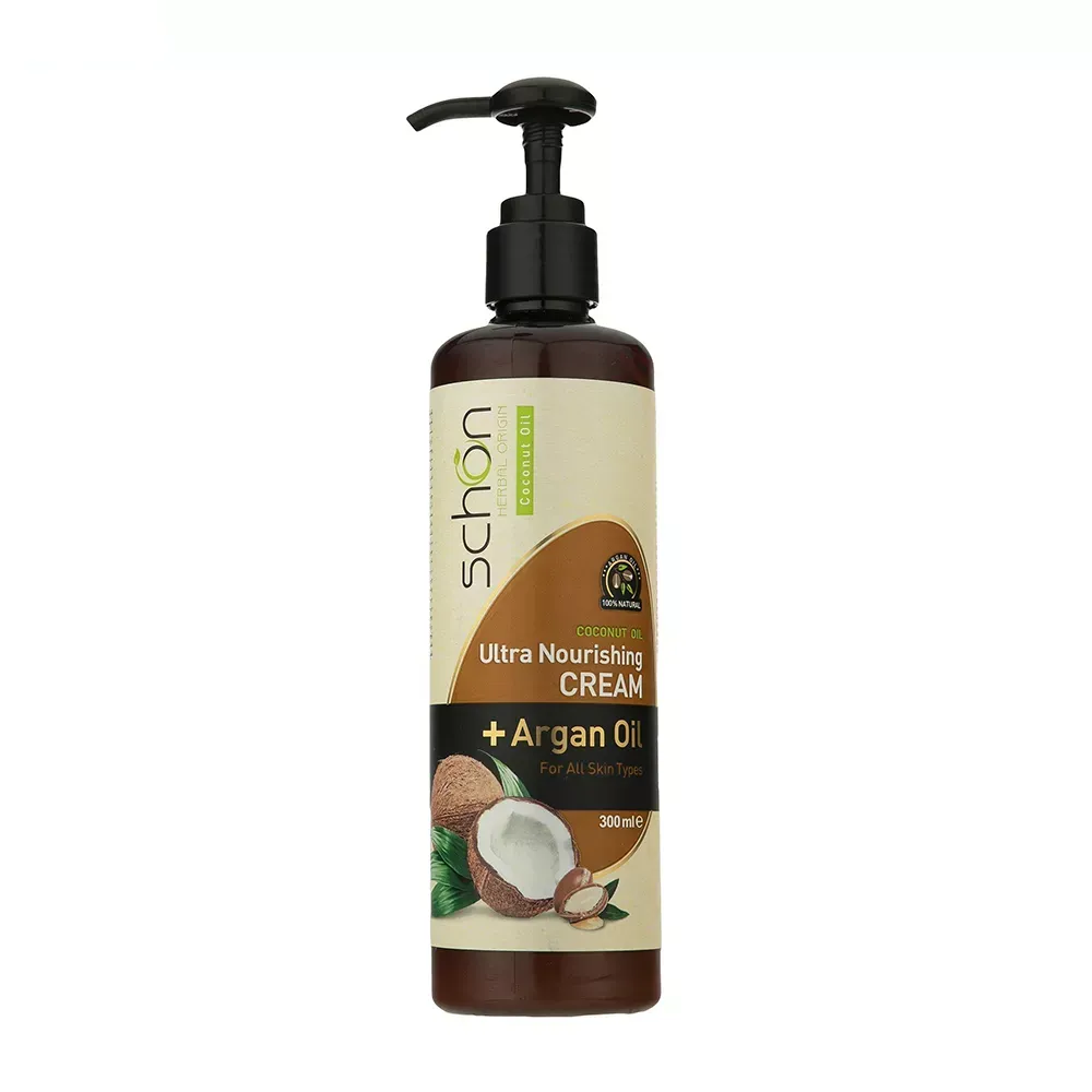 کرم مرطوب‌کننده شون مدل Coconut حجم 300 میلی‌لیتر
